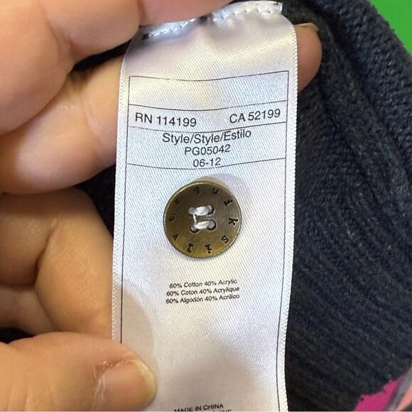 Quiksilver, Charcoal Knit Hoodie. Size Large. Excellent condition! - Picture 4 of 6